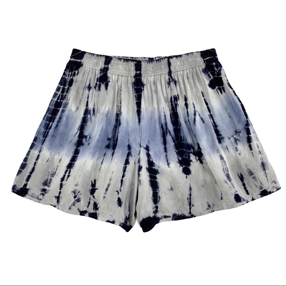 Rewash Pants - Loose Fit Tie Dye Shorts